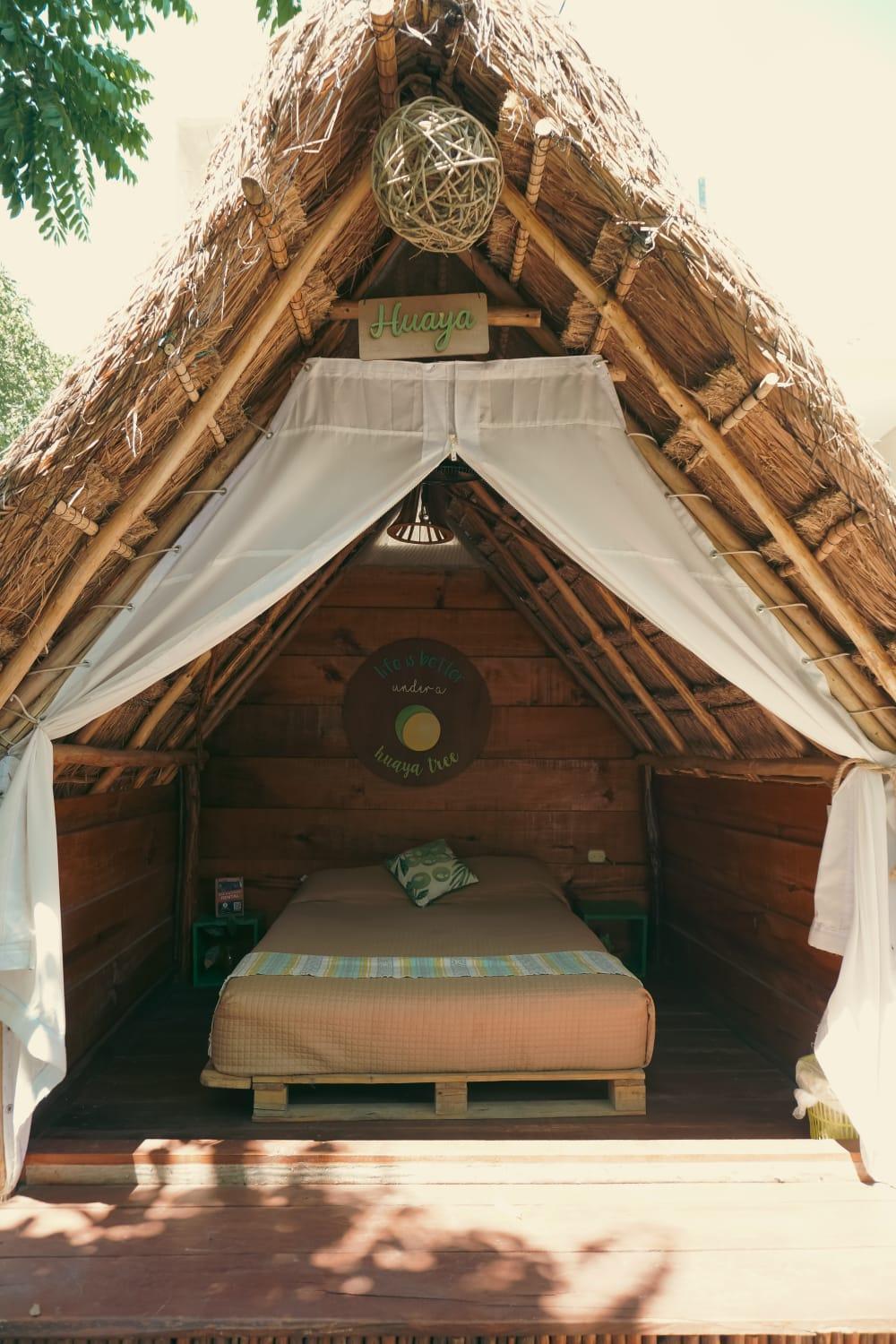 El Buho Bacalar Eco-Cabanas Hostal Ngoại thất bức ảnh