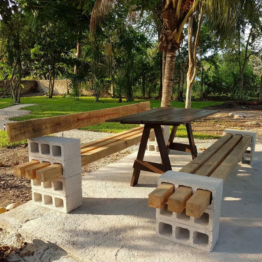 El Buho Bacalar Eco-Cabanas Hostal Ngoại thất bức ảnh