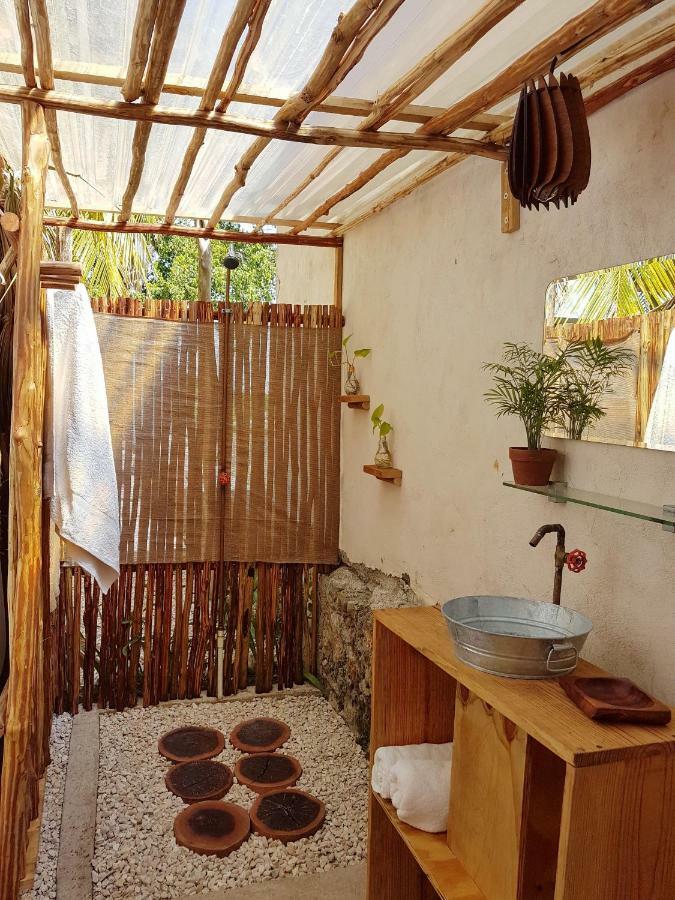 El Buho Bacalar Eco-Cabanas Hostal Ngoại thất bức ảnh