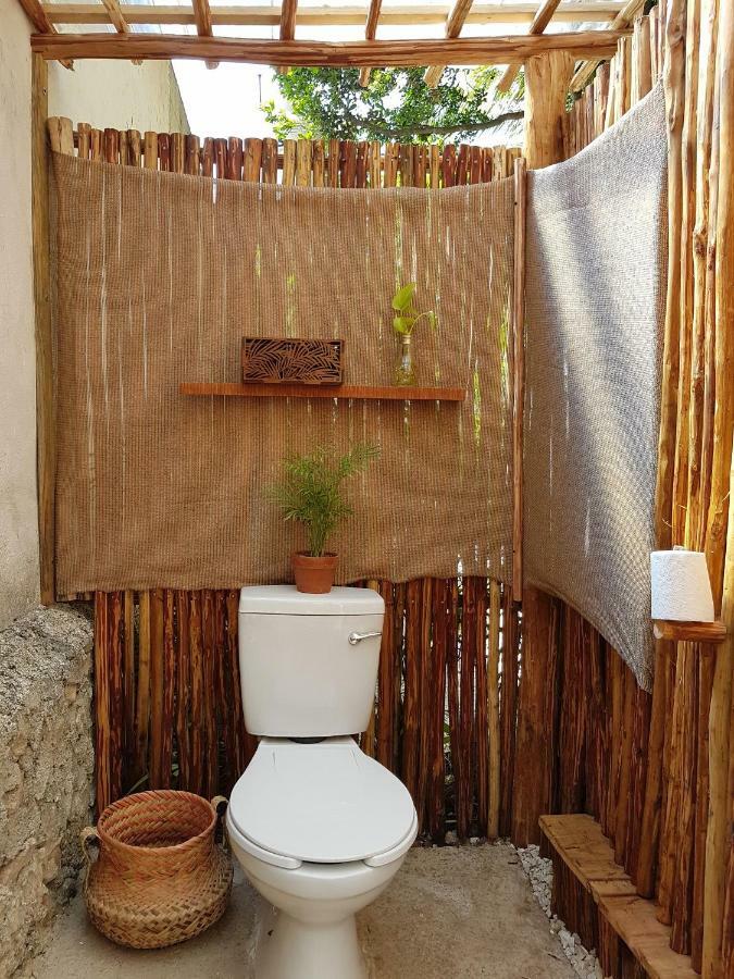 El Buho Bacalar Eco-Cabanas Hostal Ngoại thất bức ảnh