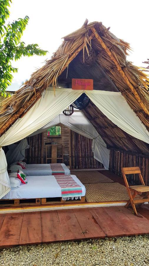 El Buho Bacalar Eco-Cabanas Hostal Ngoại thất bức ảnh